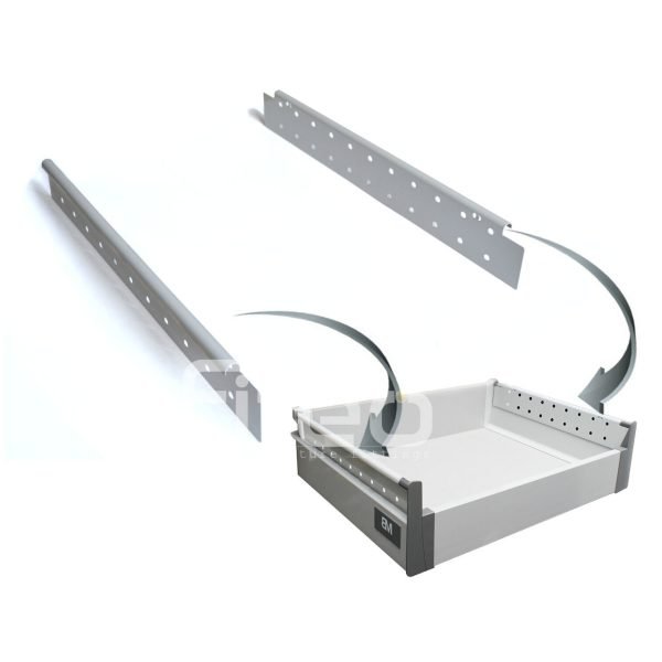 Perforated sides for Modern Box drawer box system