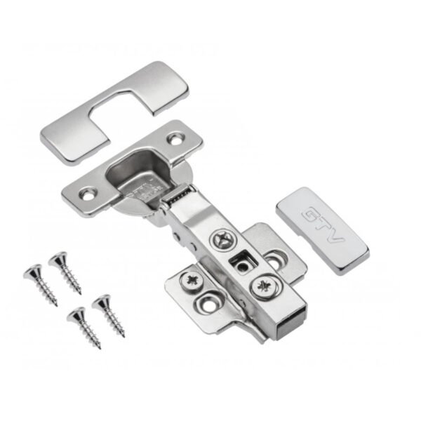 Soft Close clip on 35mm concealed cabinet hinge with eccentric adjustment